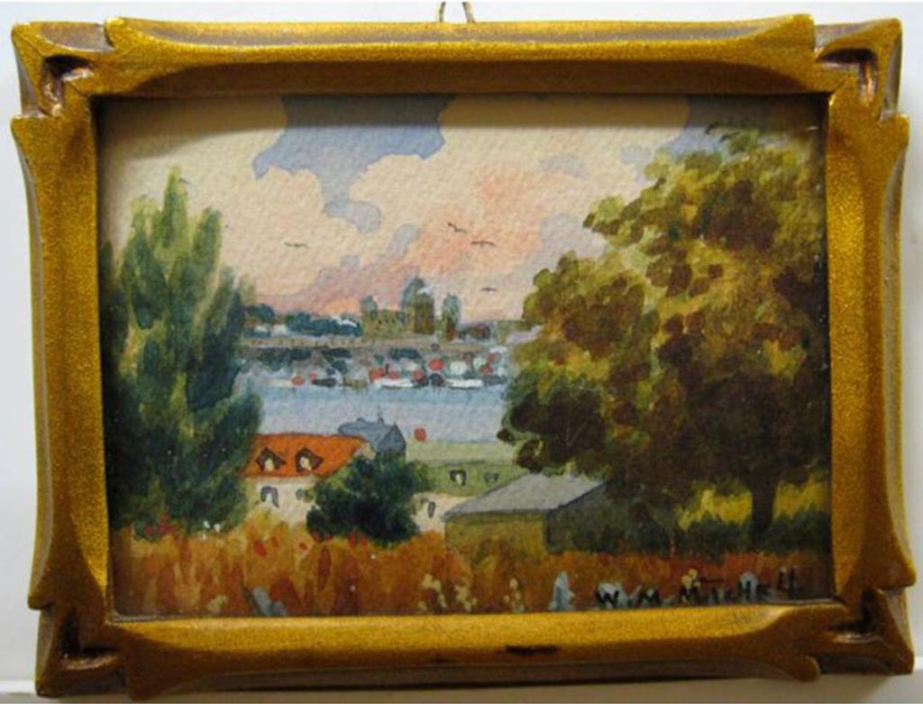 Willard Morse Mitchell (1879-1955) - Looking Across The St. Lawrence River