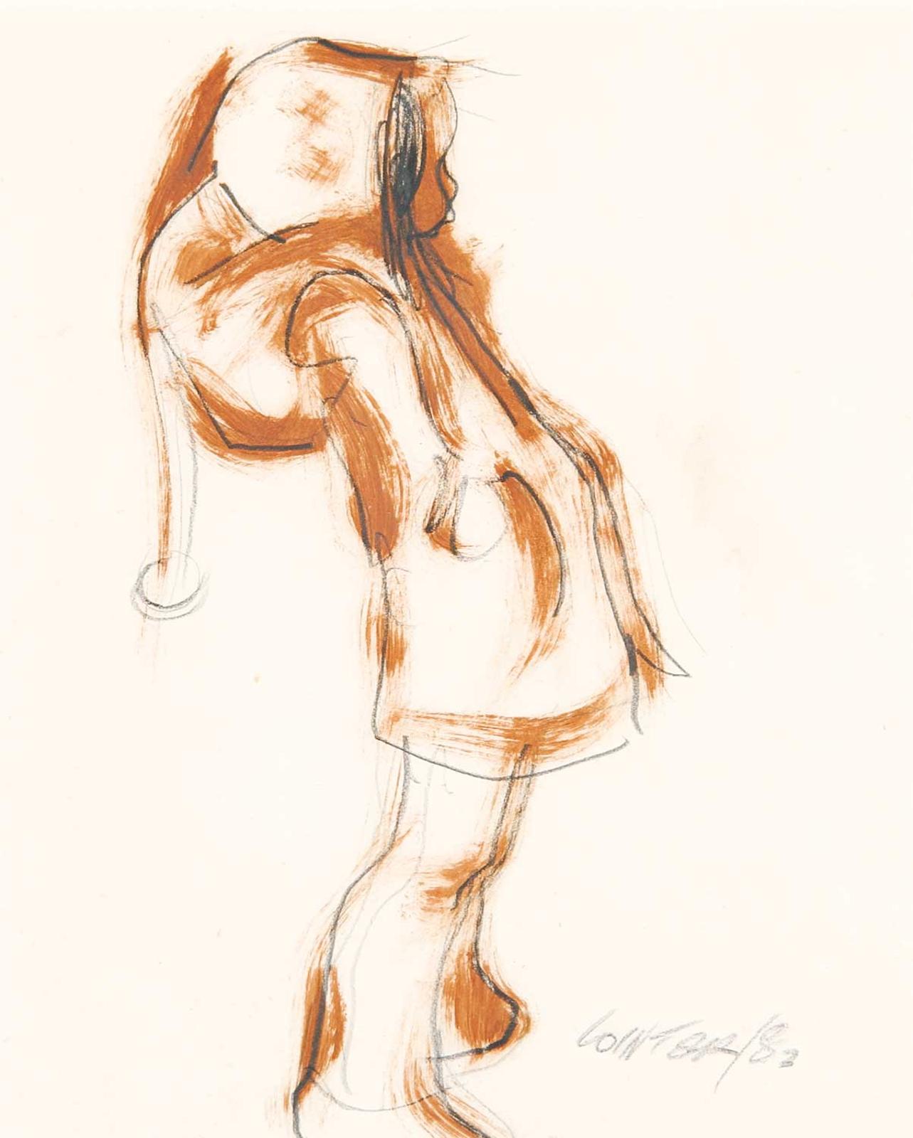 William Arthur Winter (1909-1996) - Untitled - Girl in a Parka