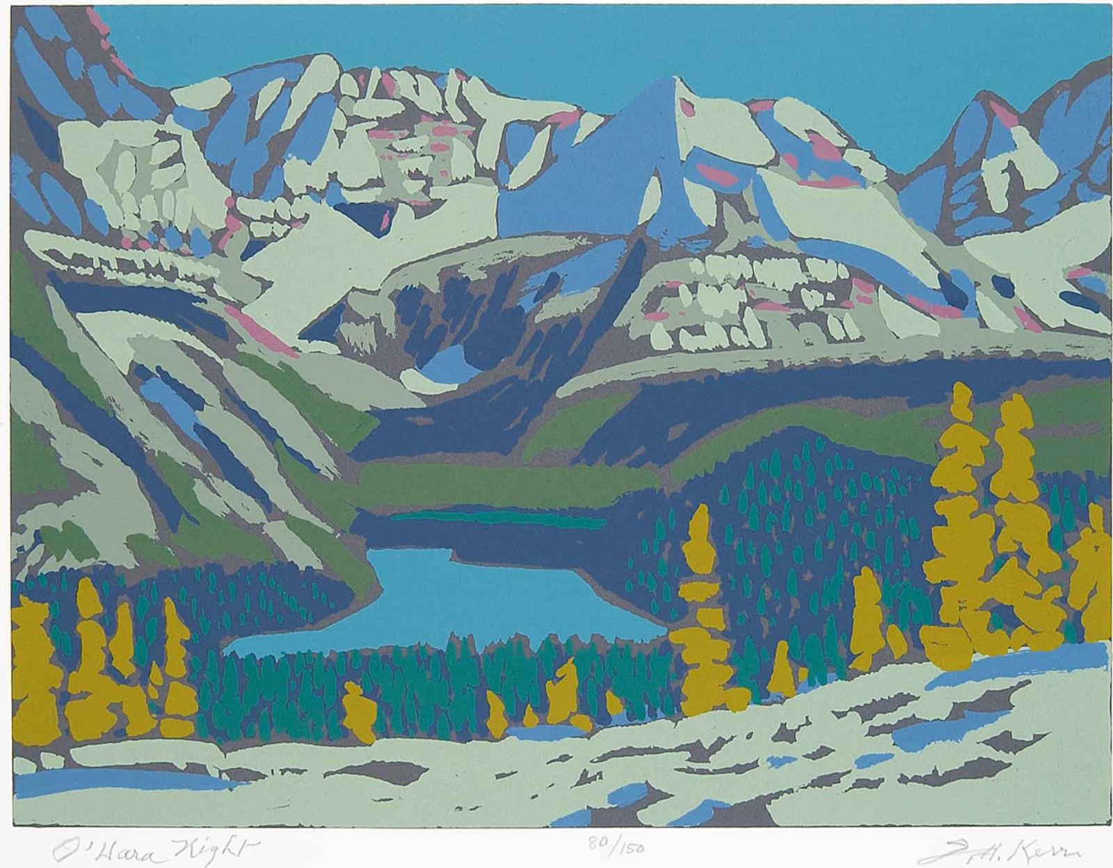 Illingworth Holey (Buck) Kerr (1905-1989) - O'Hara Night  #80/150