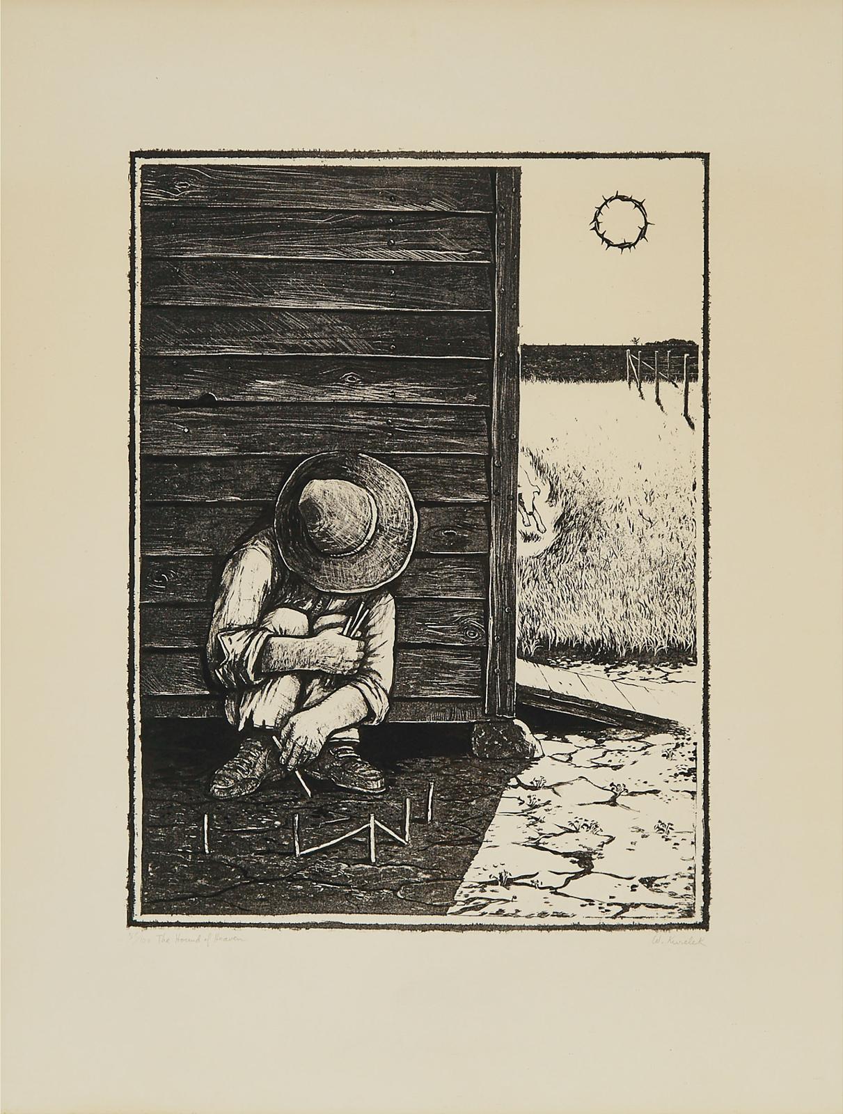 William Kurelek (1927-1977) - The Hound Of Heaven, 1965