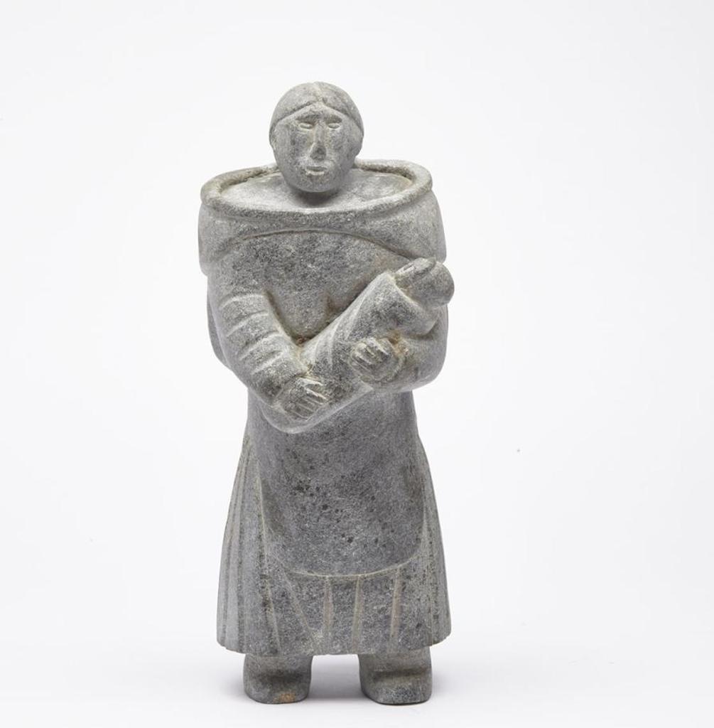 Siasie Kakangak Angutigirk (1916-1982) - Mother Cradling Her Swaddled Child