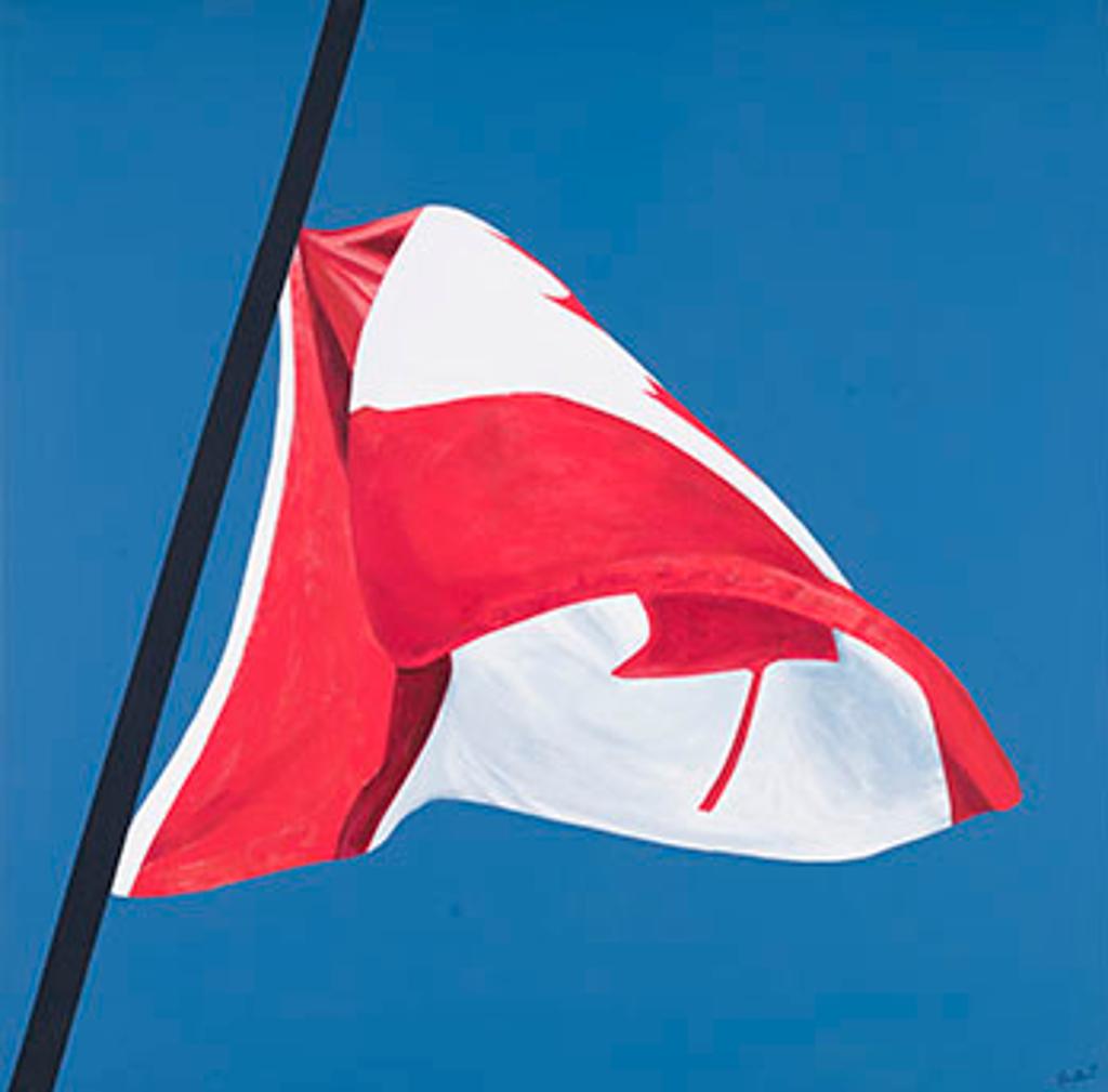 Charles Pachter (1942) - The Painted Flag