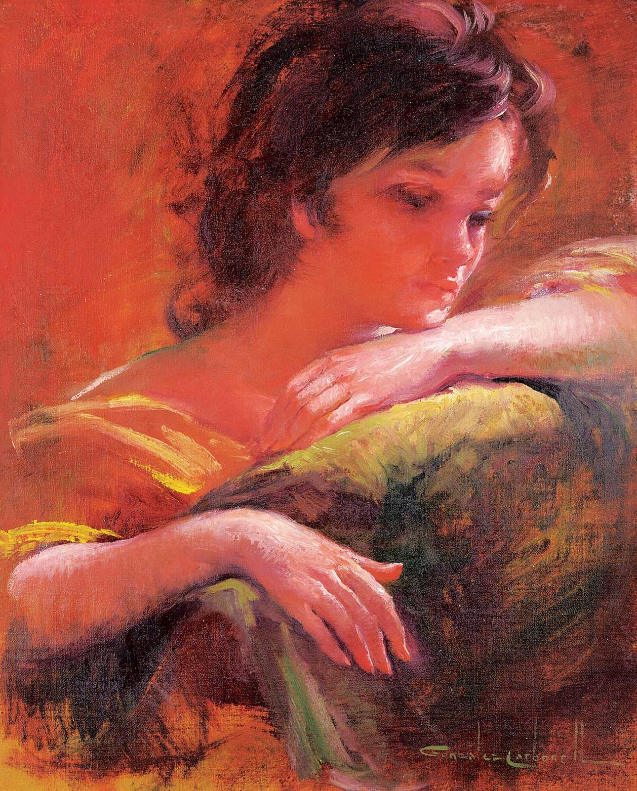 Rosendo Gonzales Carbonell (1910-1984) - Untitled - Daydreaming