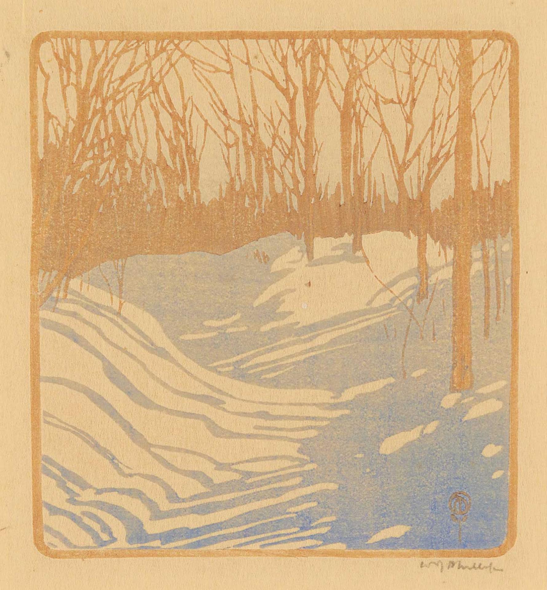 Walter Joseph (W.J.) Phillips (1884-1963) - Winter Sunshine
