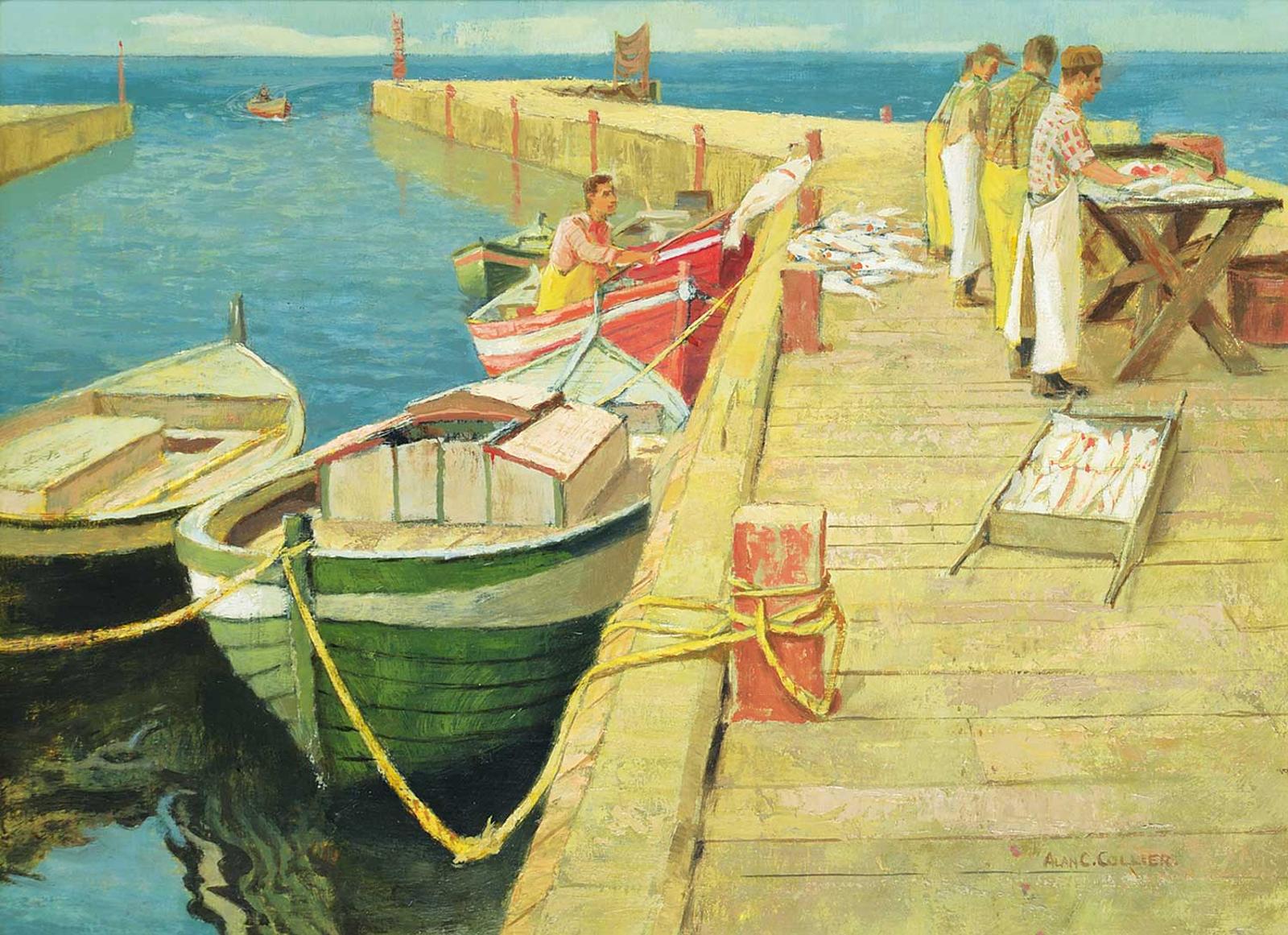 Alan Caswell Collier (1911-1990) - East Coast Fishing