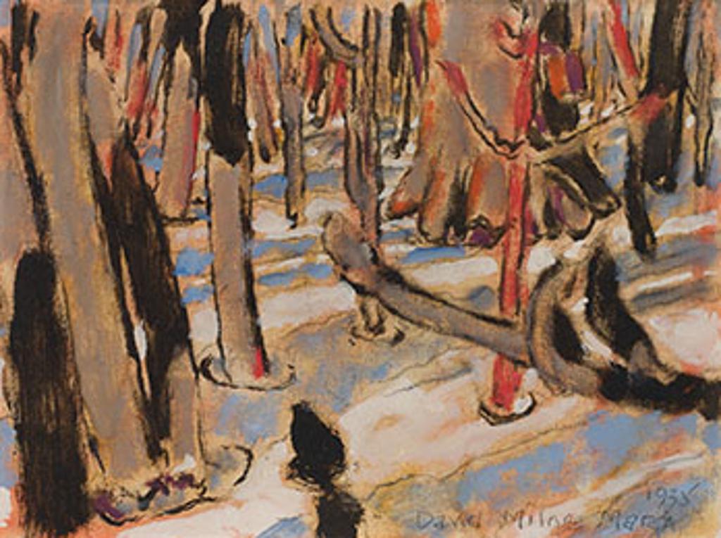 David Browne Milne (1882-1953) - Snow in the Sugar Bush (Six Mile Lake, Muskoka, Ontario)