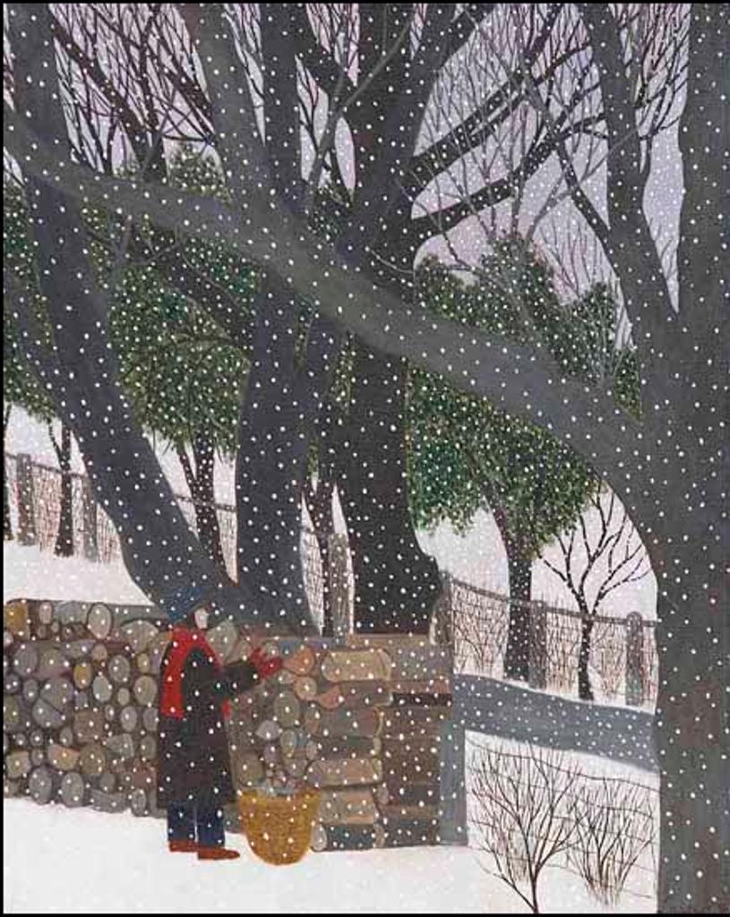 Lynda Lapeer (1949-2007) - Bringing in Wood (02110/2013-1229)