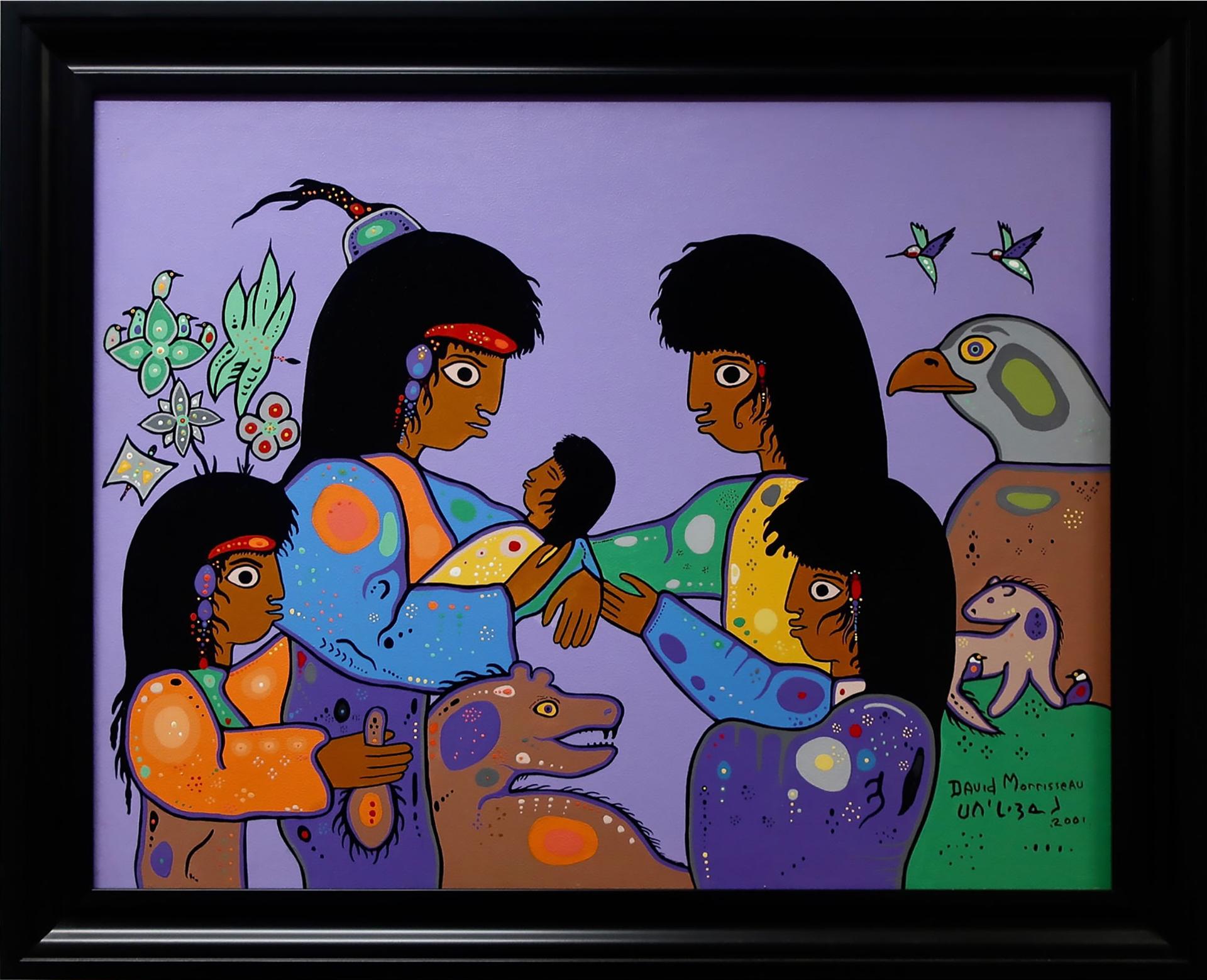 David Alfred Morrisseau (1961) - Family Portrait