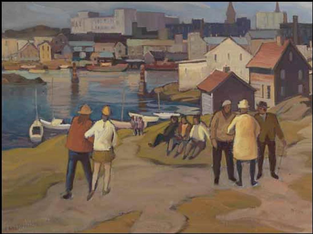 Henry George Glyde (1906-1998) - Inner Harbour, Victoria