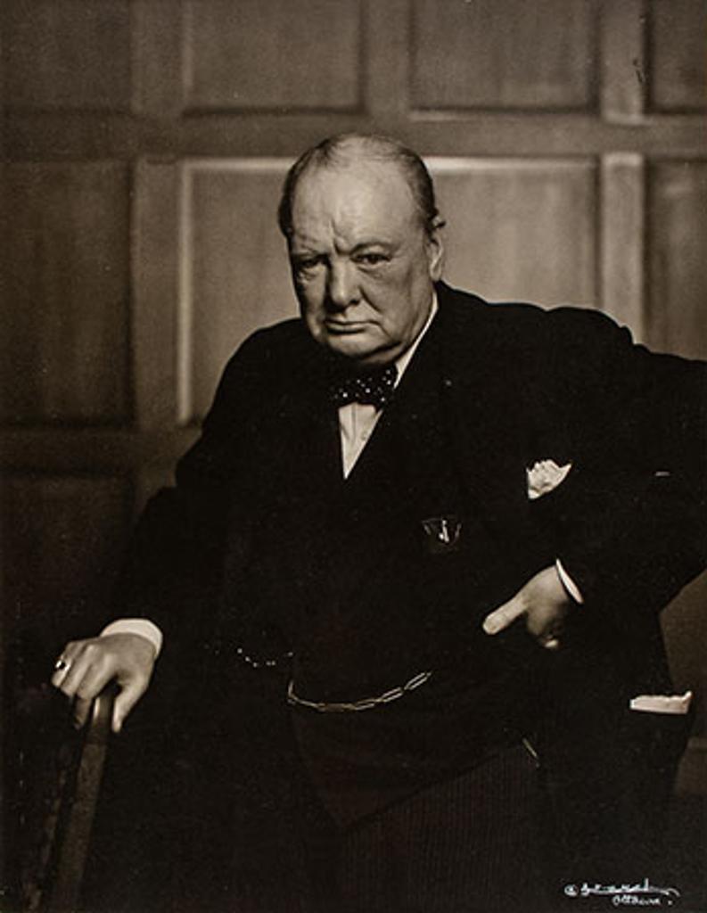 Yousuf Karsh (1908-2002) - Winston Churchill, 1941