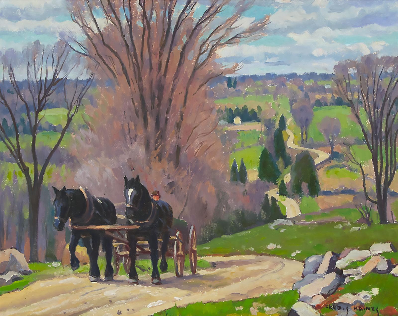 Frederick Stanley Haines (1879-1960) - The Working Team