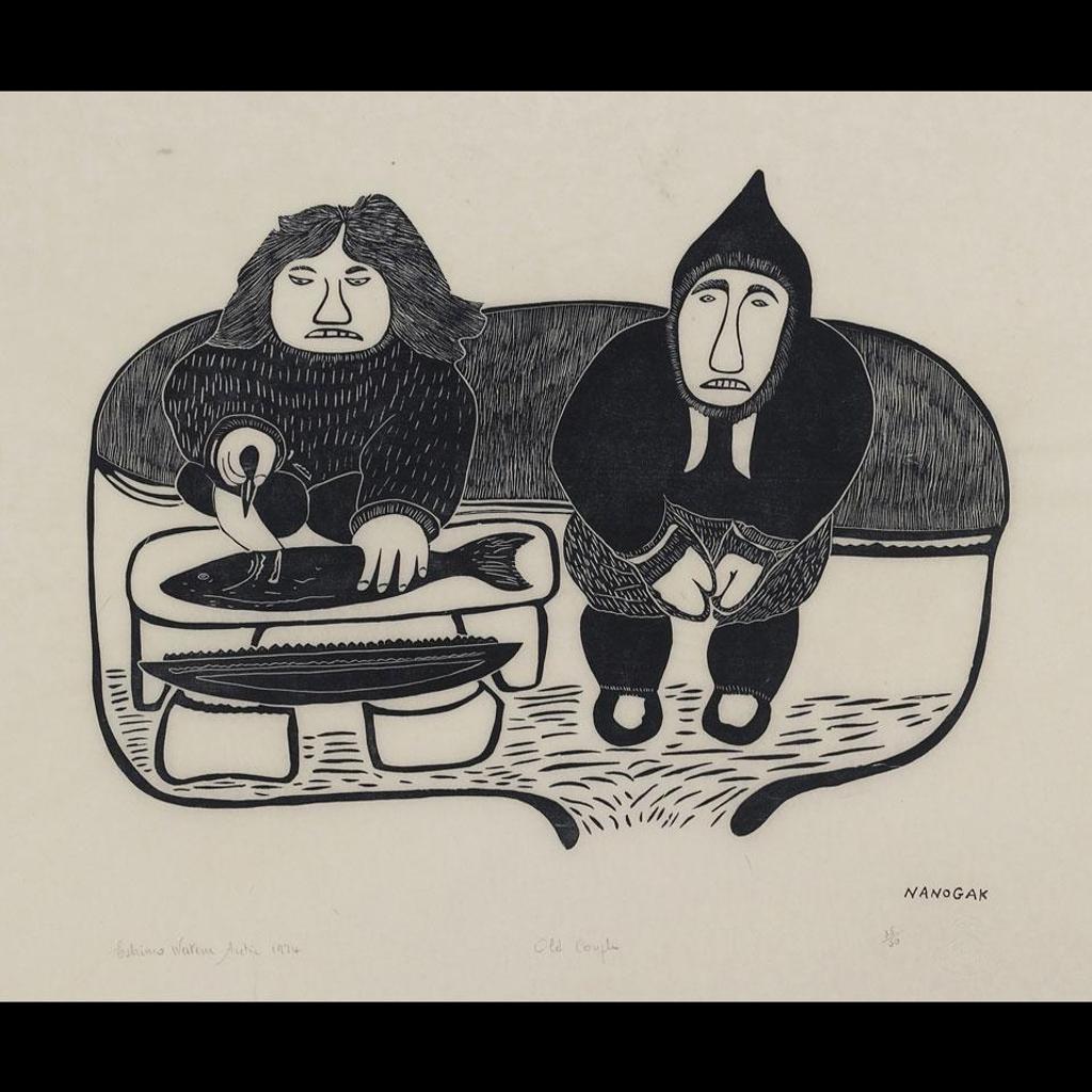 Agnes Nanogak (1925-2001) - Old Couple