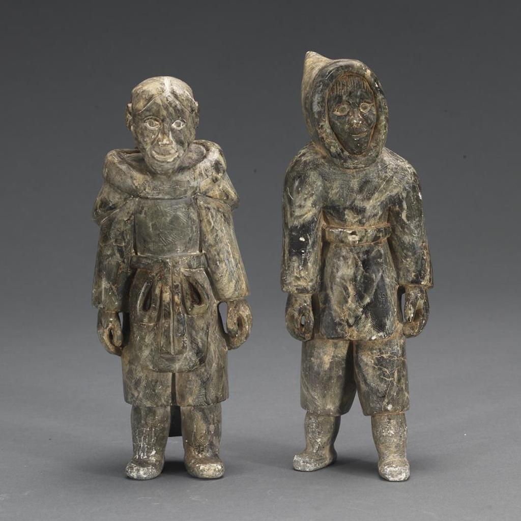Mannumi Shaqu (1917-2000) - Hunter And Wife