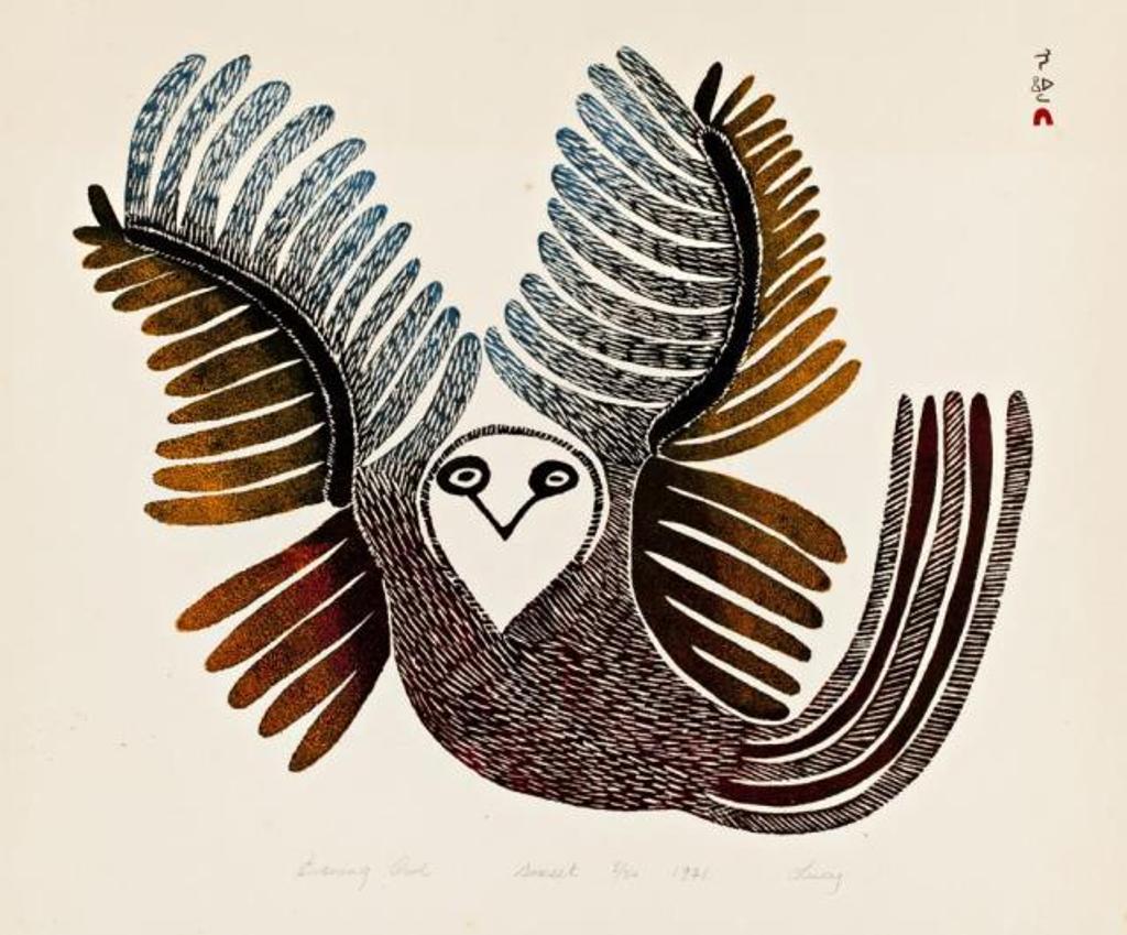 Lucy Qinnuayuak (1915-1982) - Untitled