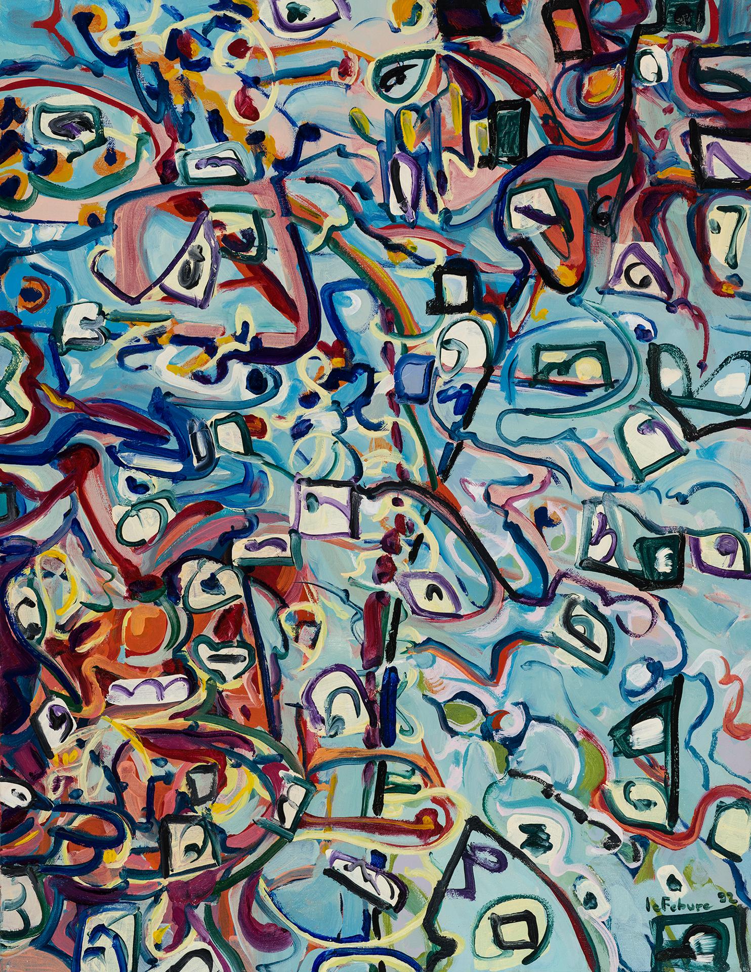 Jean Lefébure (1930-2013) - Sans titre / Untitled, 1992