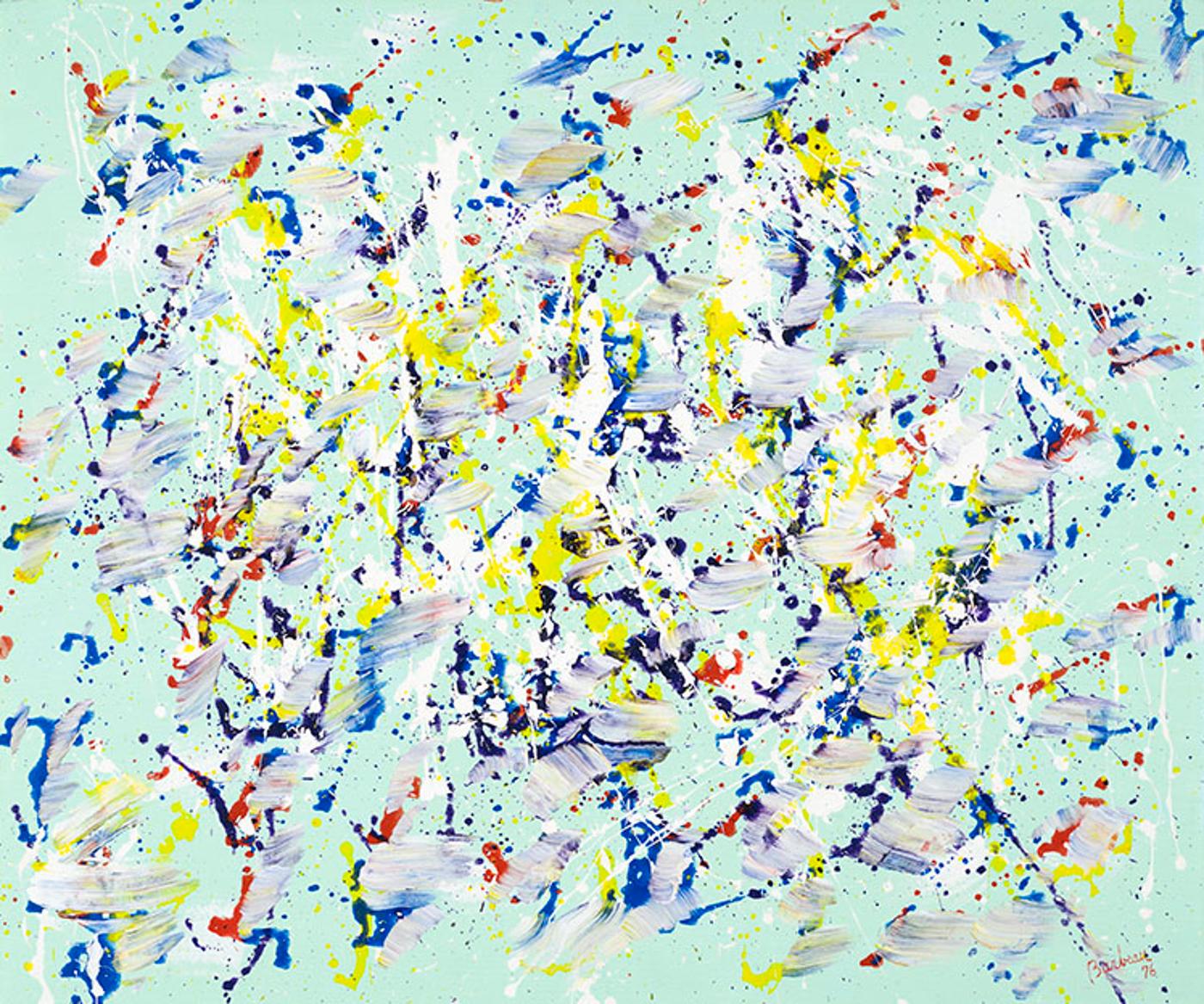 Marcel Christian Barbeau (1925-2016) - Vert galant