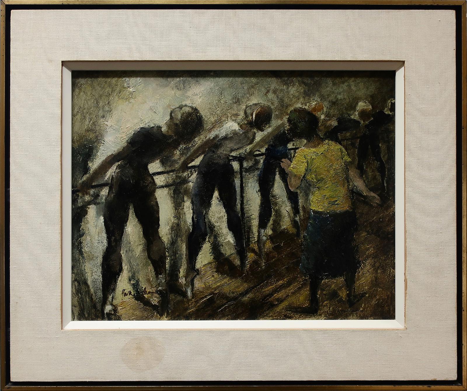 Ronald York Wilson (1907-1984) - Ballet Class