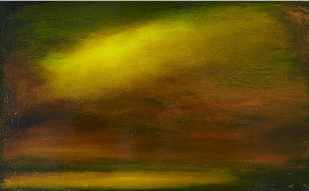David Charles Bierk (1944-2002) - Eulogy For A Planet, Ancient Pond, 1990