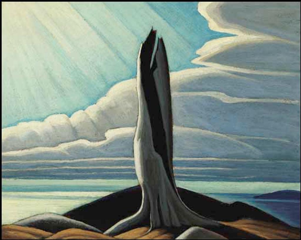 Lawren Stewart Harris (1885-1970) - The Old Stump, Lake Superior