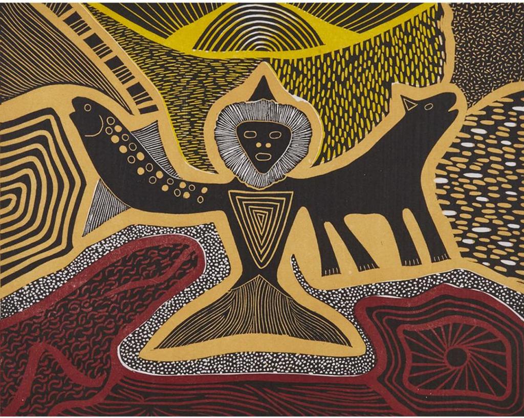 Pootoogook Qiatsuk (1959) - Our Dream