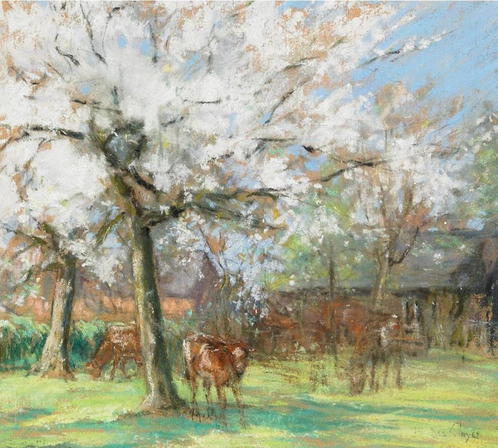 Berthe Des Clayes (1877-1968) - Farm, Baie St. Paul