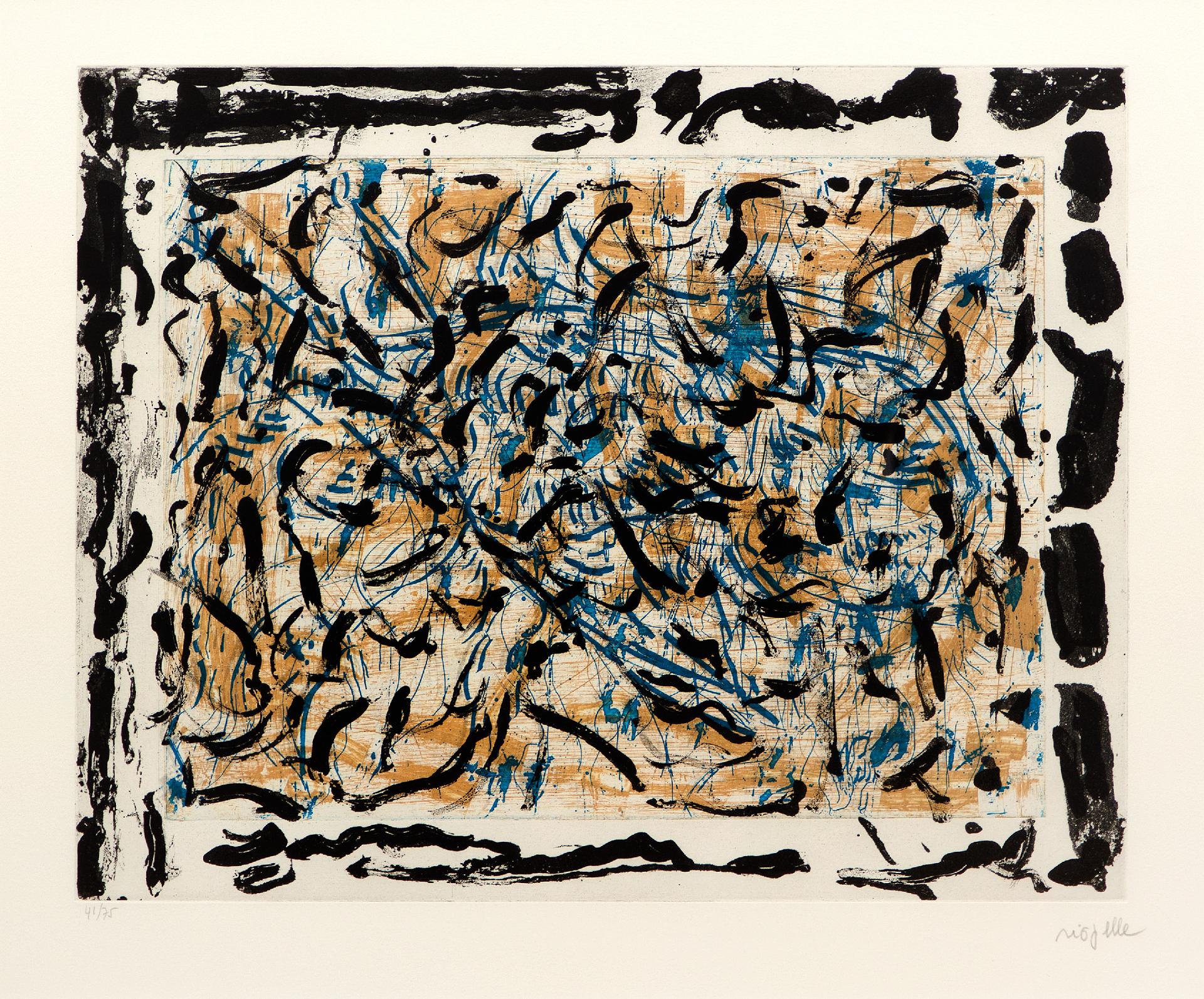 Jean-Paul Riopelle (1923-2002) - Les mouches à marier (nº 6), 1985