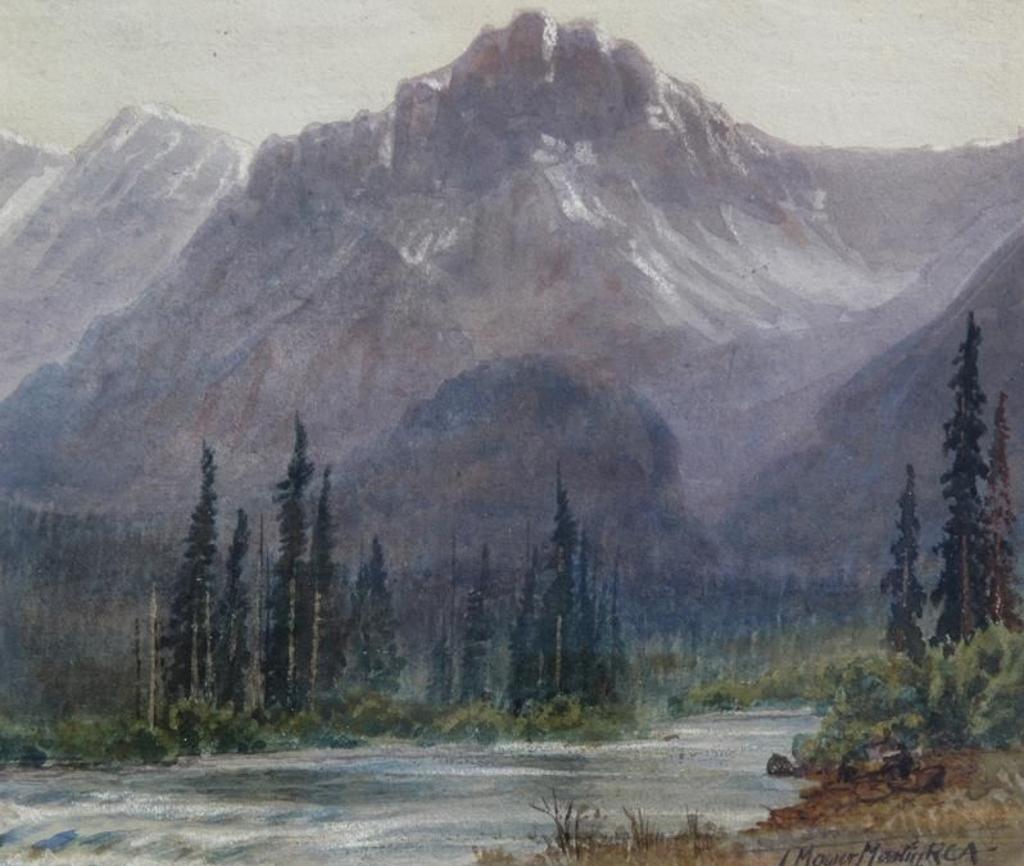 Thomas Mower Martin (1838-1934) - Rocky Mountain Landscape