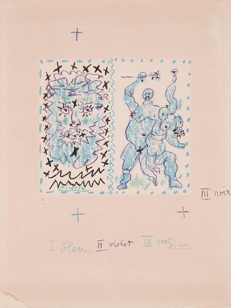 Pablo Ruiz Picasso (1881-1973) - Dessins d'un demi-siècle