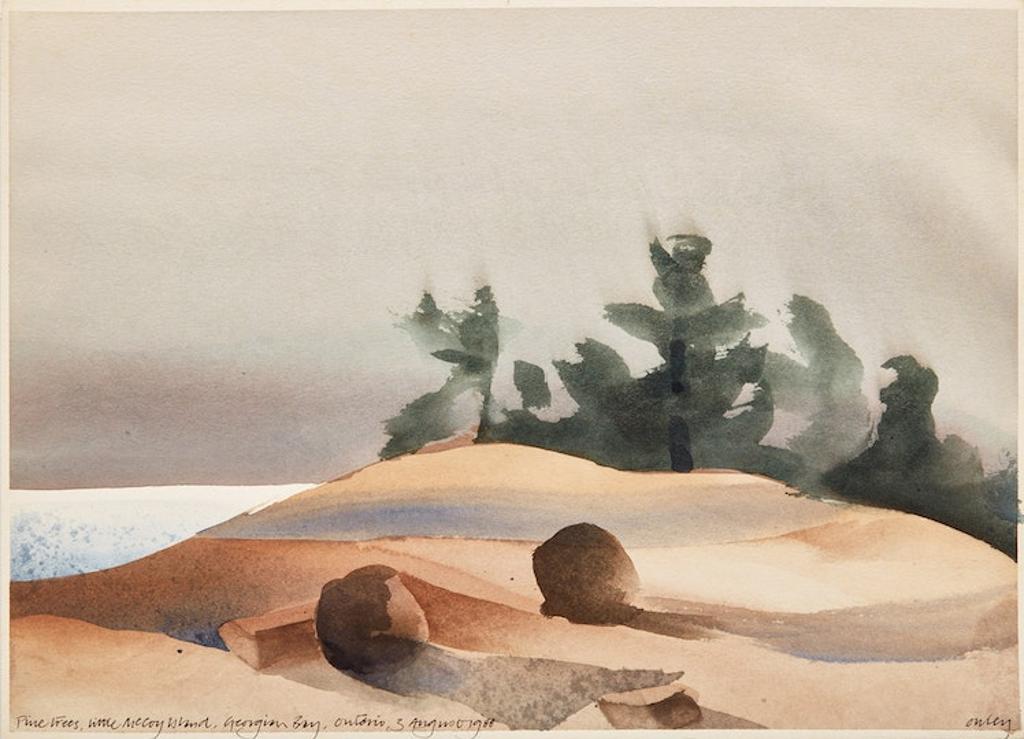 Toni (Norman) Onley (1928-2004) - Pine Trees, Little McCoy Island, Georgian Bay, Ontario