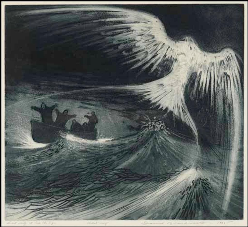 David Lloyd Blackwood (1941-2022) - Lost Party at Sea, The Sign