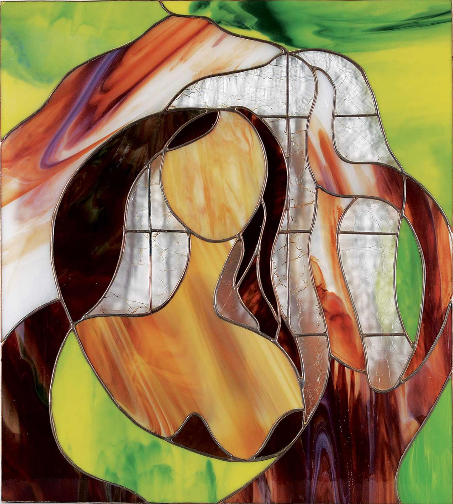 Daphne Odjig (1919-2016) - Untitled - Lady in the Window