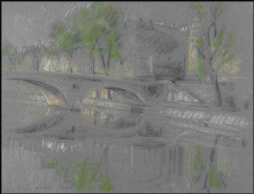 Joseph (Joe) Francis Plaskett (1918-2014) - Pont Louis-Phillipe, Paris