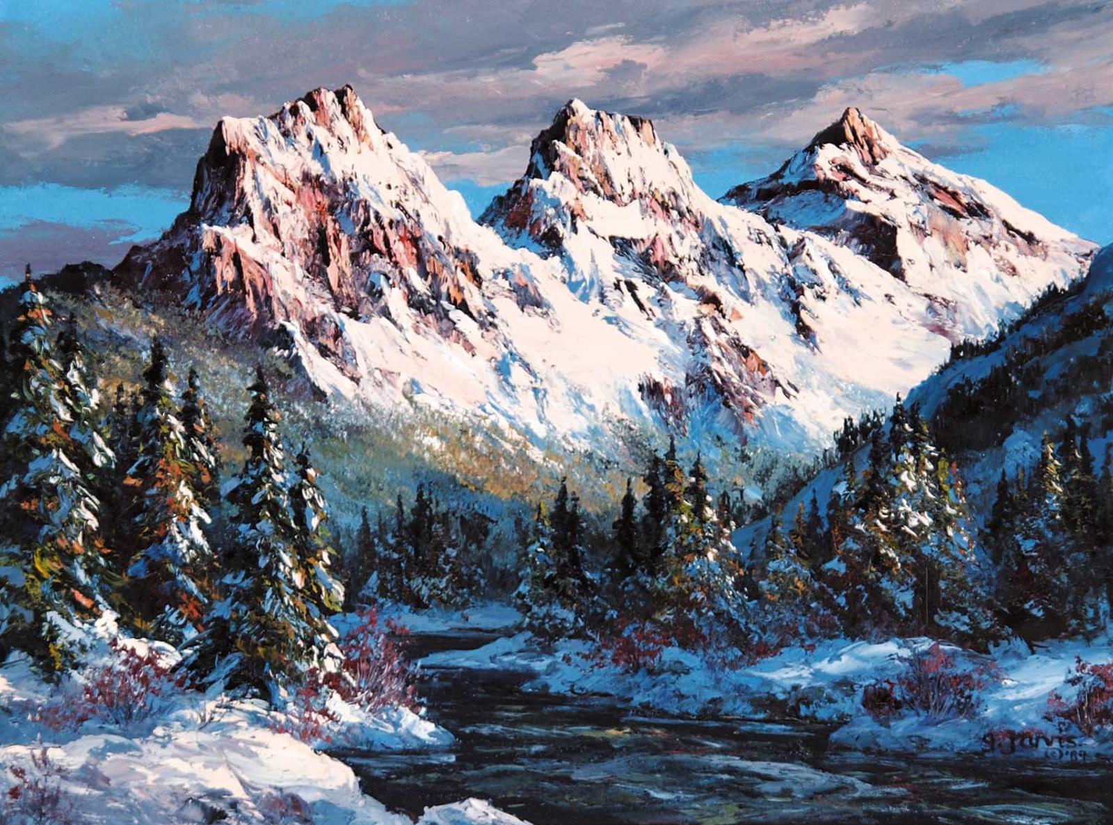Georgia Jarvis (1944-1990) - Long Shadows, The Three Sisters