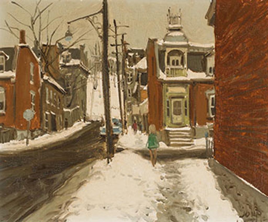 John Geoffrey Caruthers Little (1928-2024) - Dominion Street at Coursol, St. Henri, Montréal