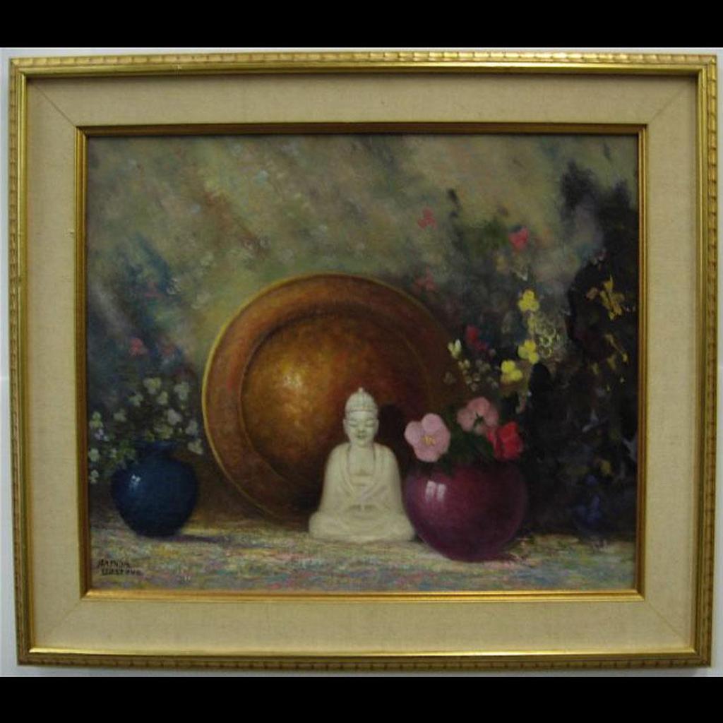 Arthur Lidstone (1903-1971) - Still-Life With Asian Figurine