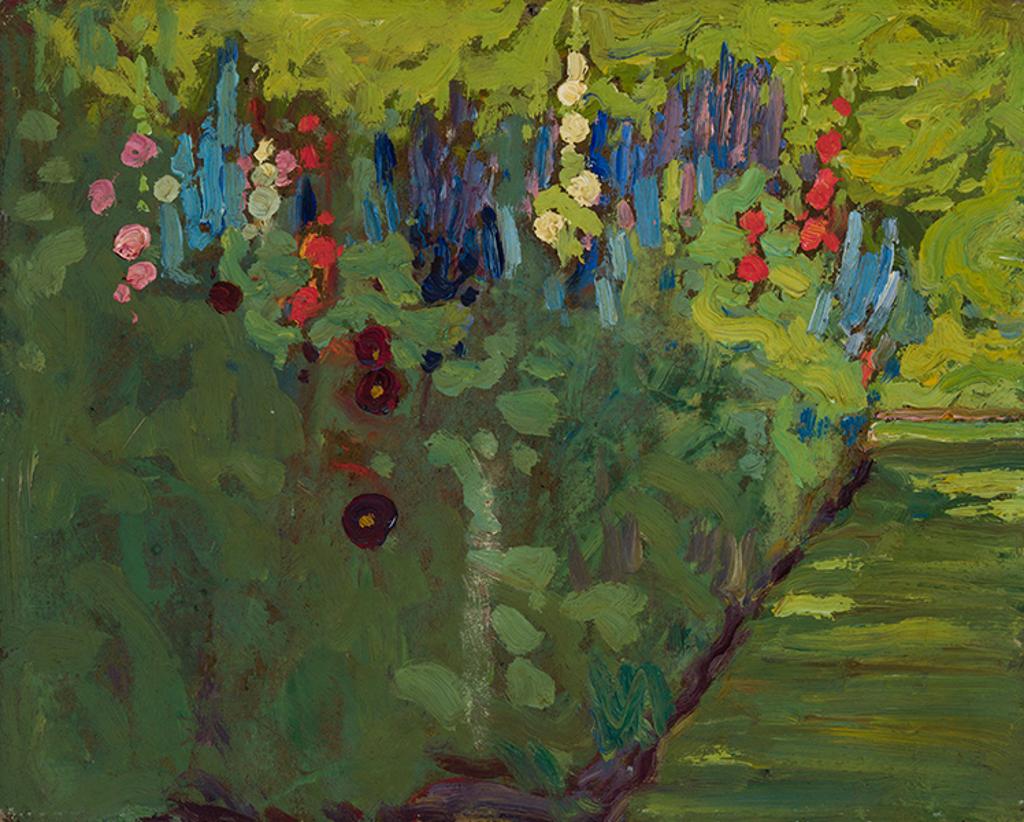 James Edward Hervey (J.E.H.) MacDonald (1873-1932) - In a Garden