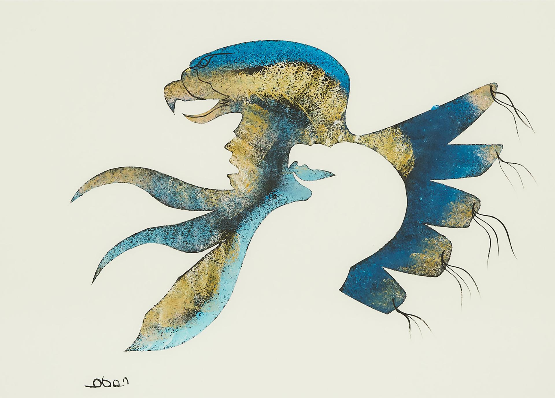 Russell Noganosh (1956) - Eagle And Man