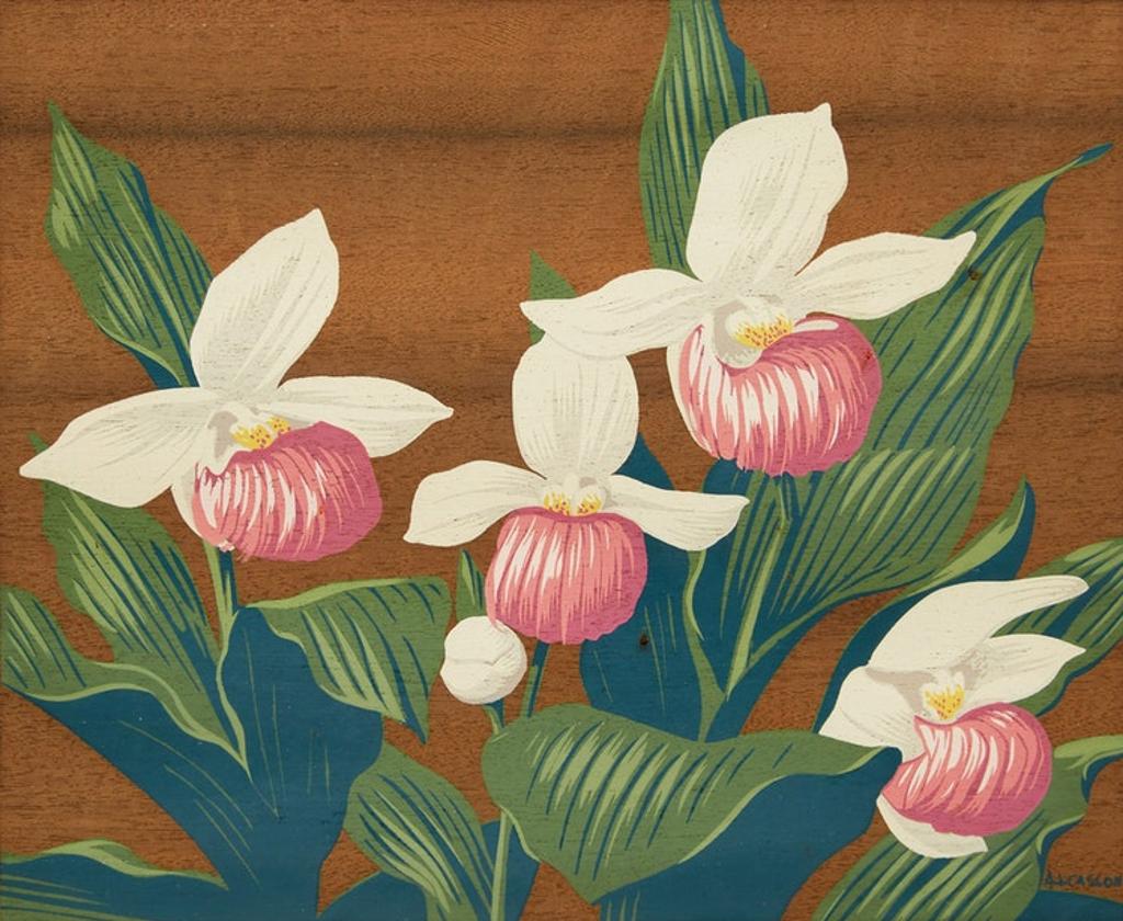 Alfred Joseph (A.J.) Casson (1898-1992) - Mocassin Flower