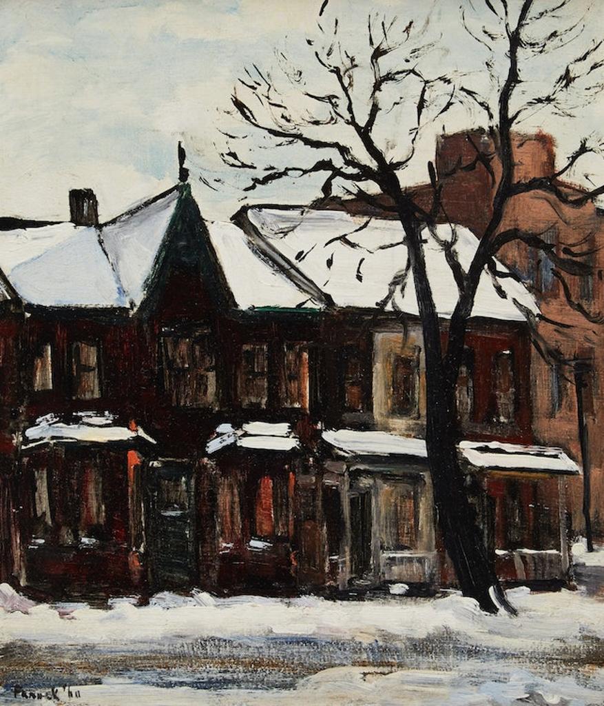 Albert Jacques Franck (1899-1973) - Untitled (Row of Houses)