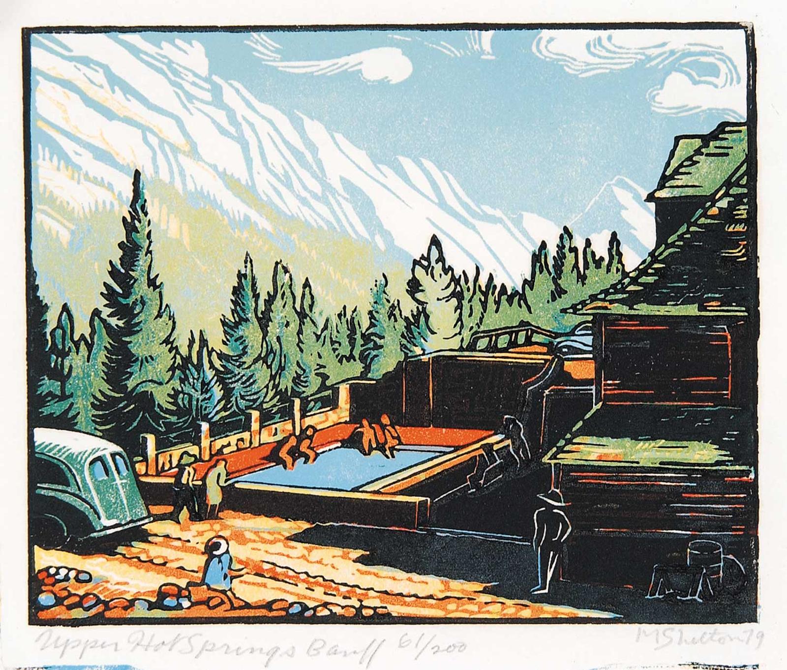 Margaret Dorothy Shelton (1915-1984) - Upper Hot Springs, Banff #61/200