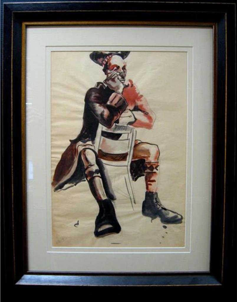 Aba Bayefsky (1923-2001) - Seated Scottish Gentleman