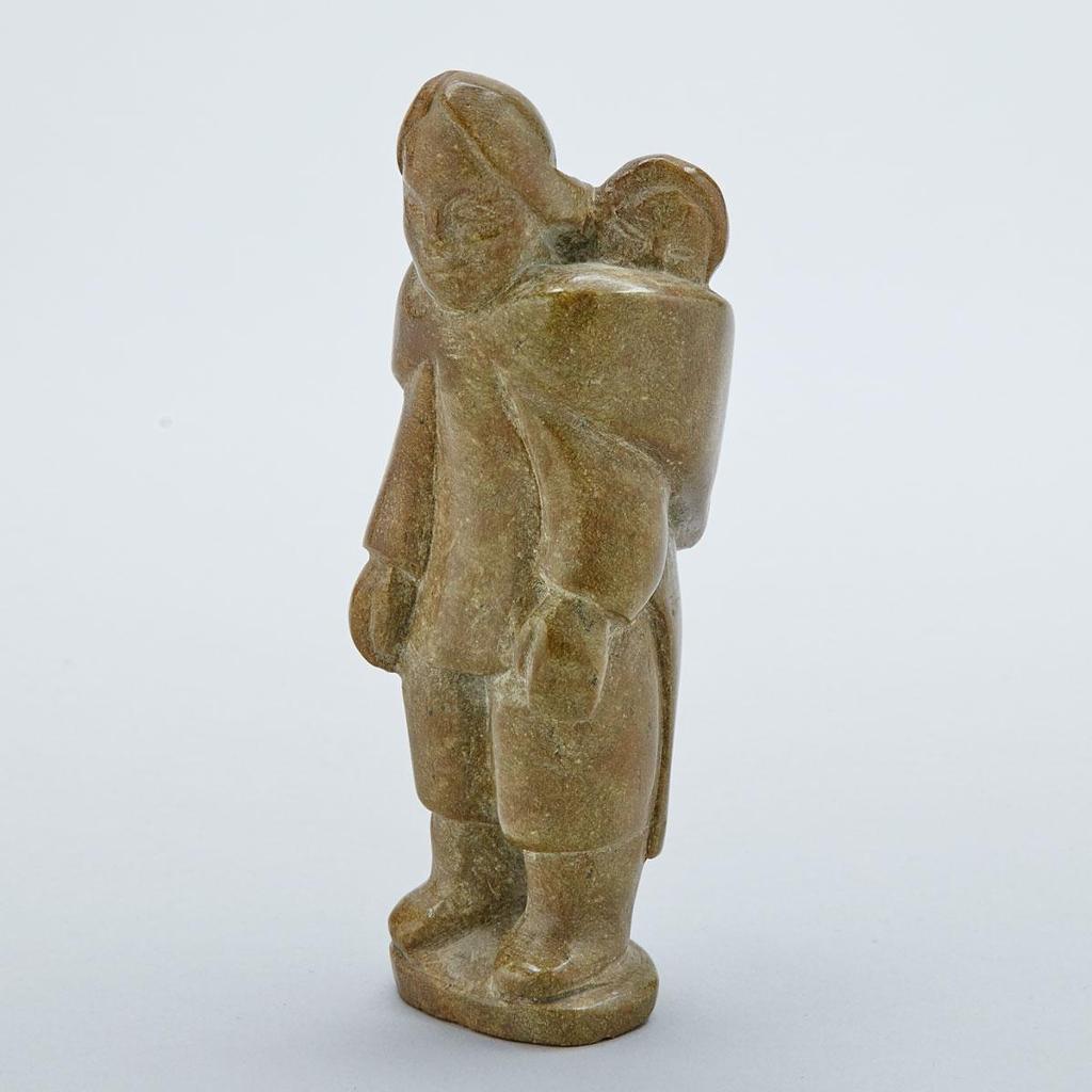 Mannumi Shaqu (1917-2000) - Mother With Child In Amaut