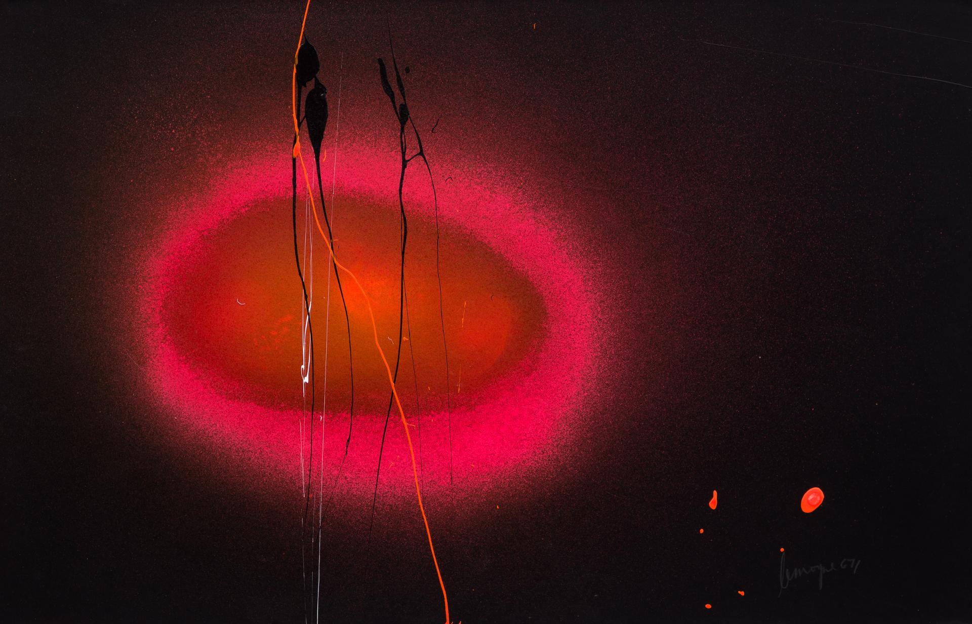 Serge Lemoyne (1941-1998) - Sans titre / Untitled (de la série / from the series « Cosmos »), 1967