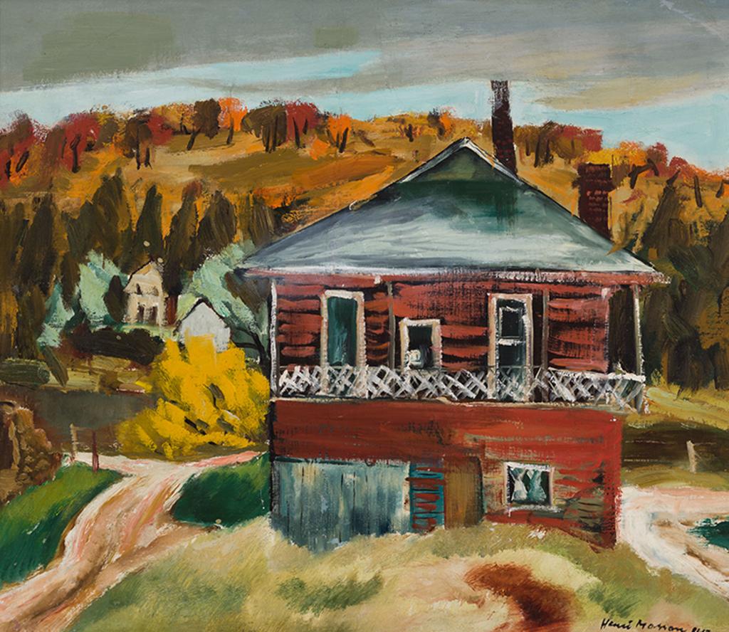 Henri Leopold Masson (1907-1996) - Dark House, Farrelton, P.Q.