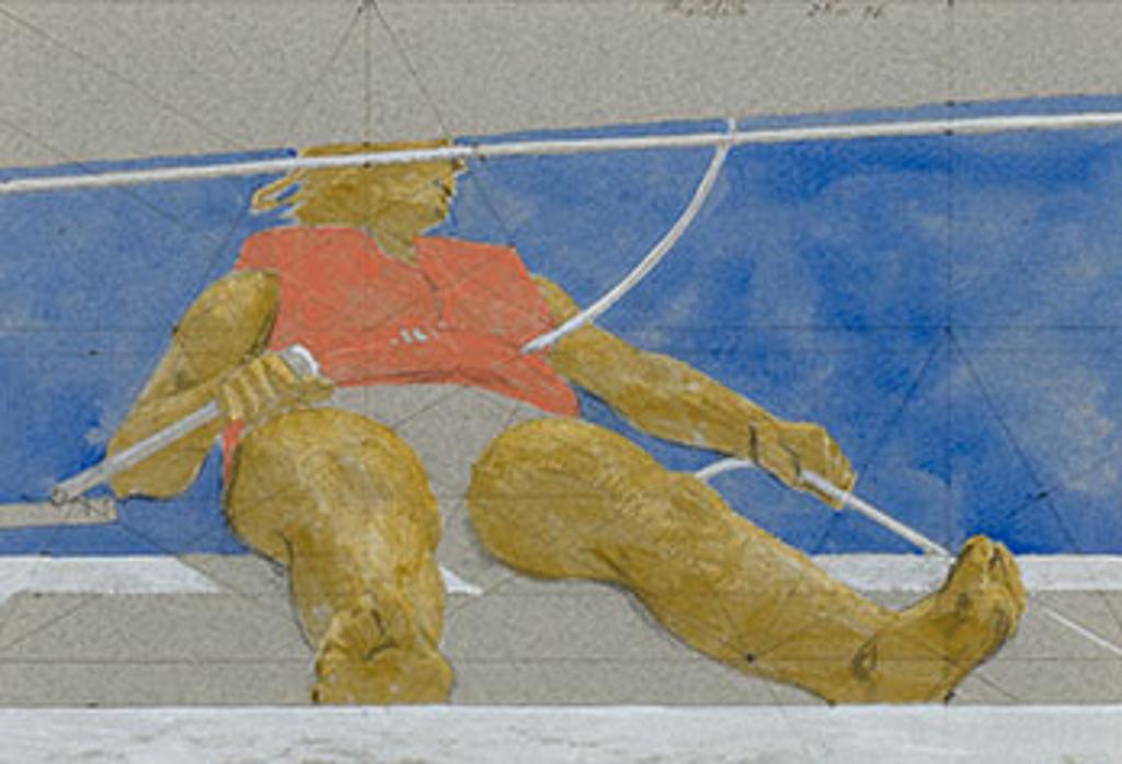 Alexander (Alex) Colville (1920-2013) - Study for Laser