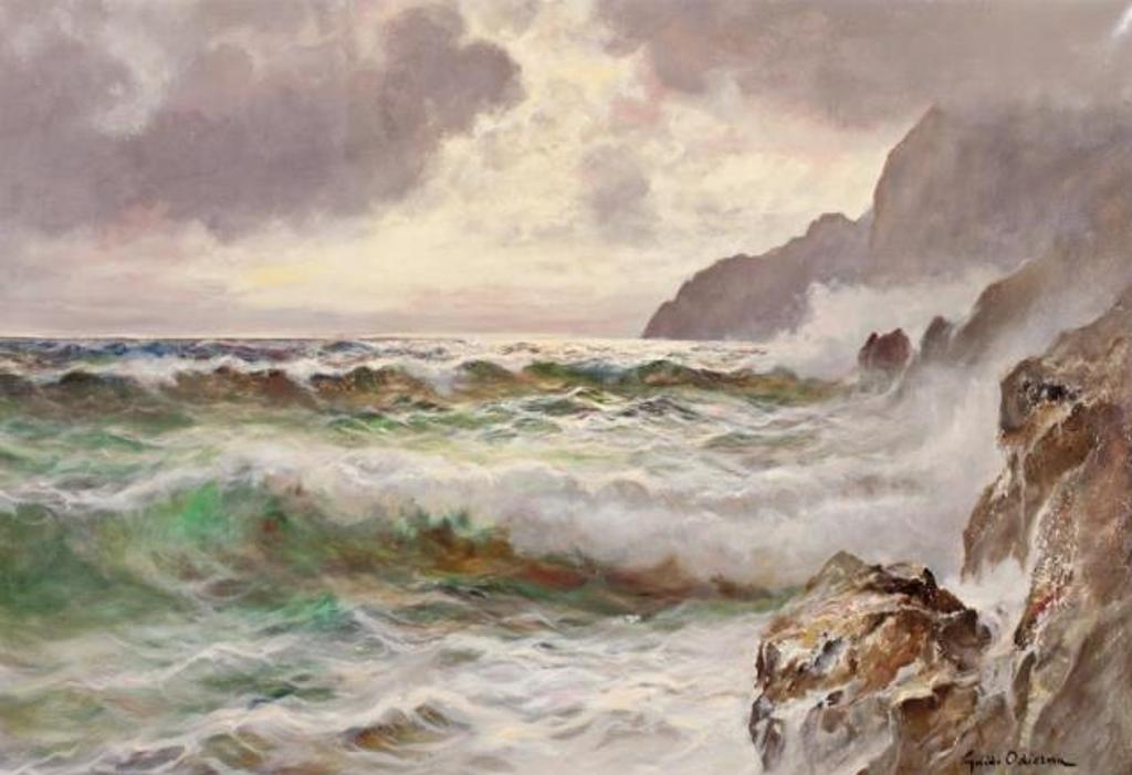 Guido Odierna (1913-1991) - Breaking Waves