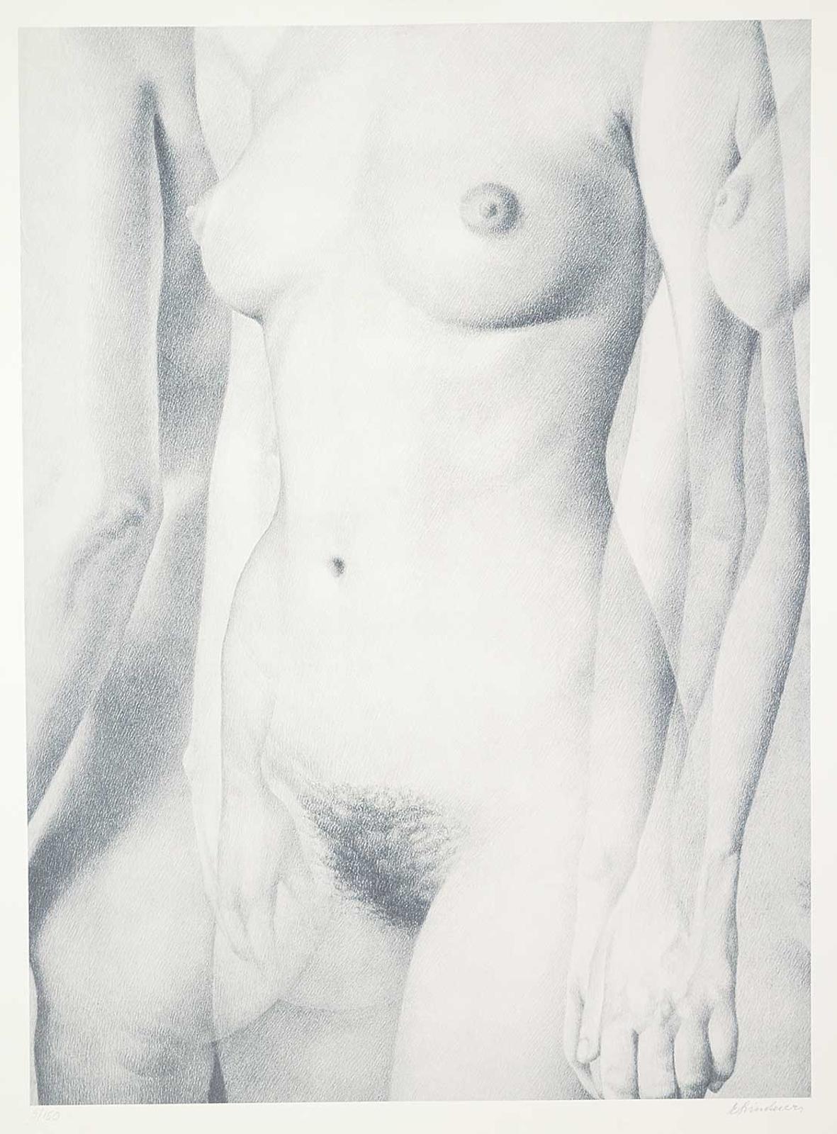 Ernest Friedrich Lindner (1897-1988) - Untitled - Standing Nude #5/150