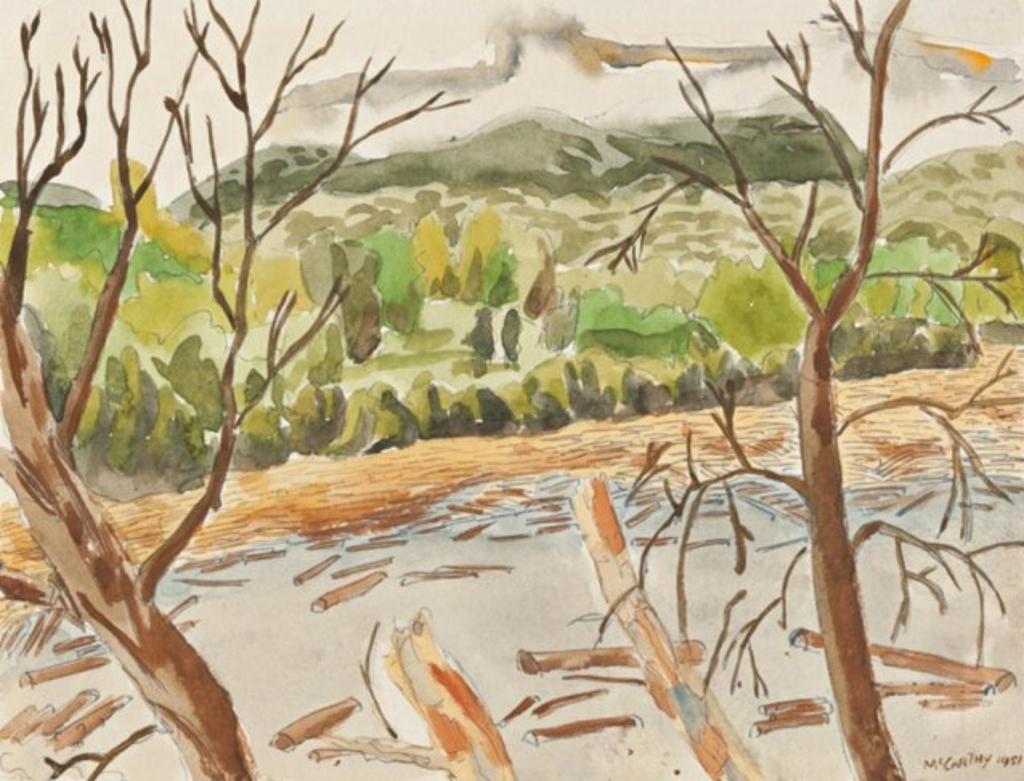 Doris Jean McCarthy (1910-2010) - The Log Drive