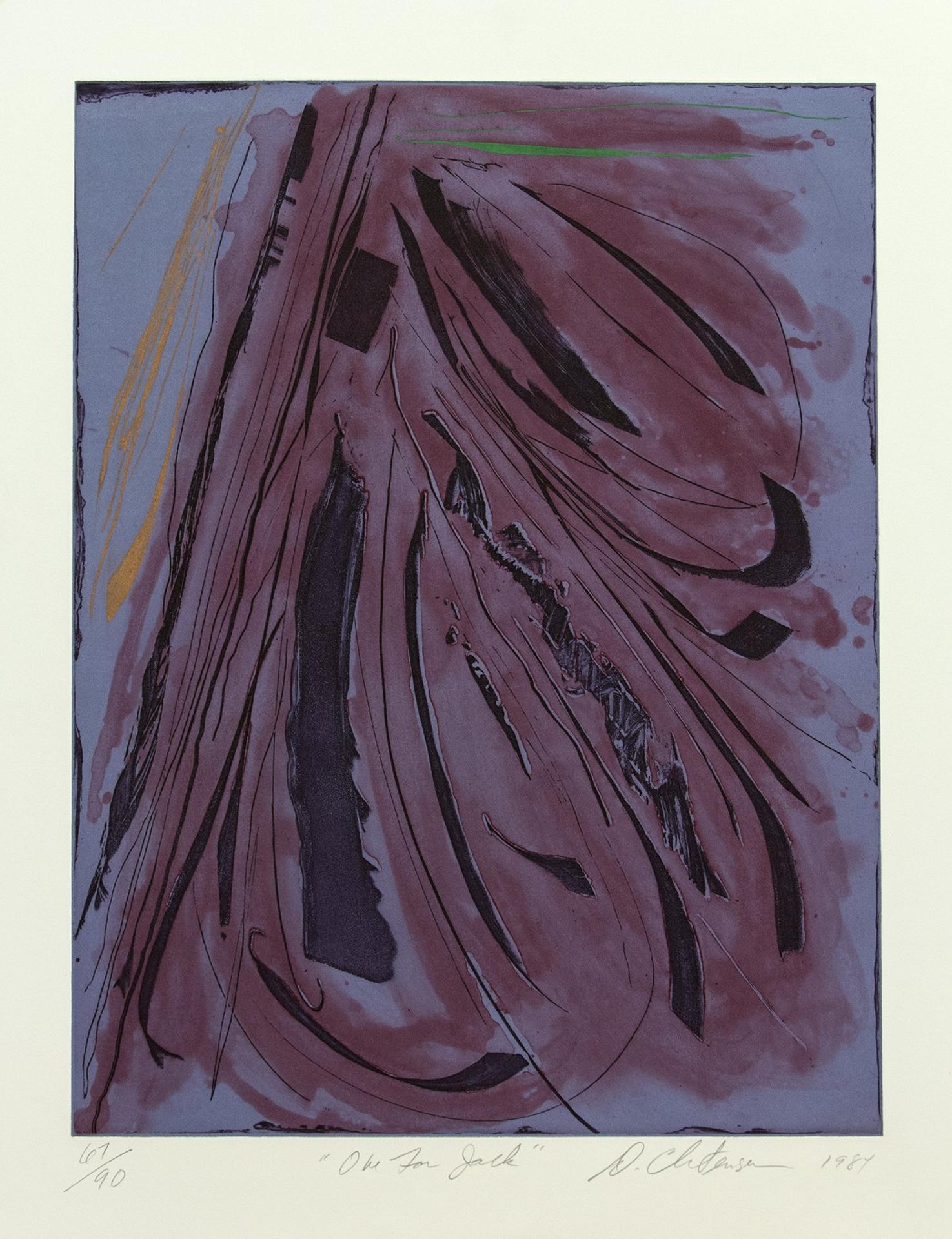 Dan Christensen (1942-2007) - One For Jack, 1984
