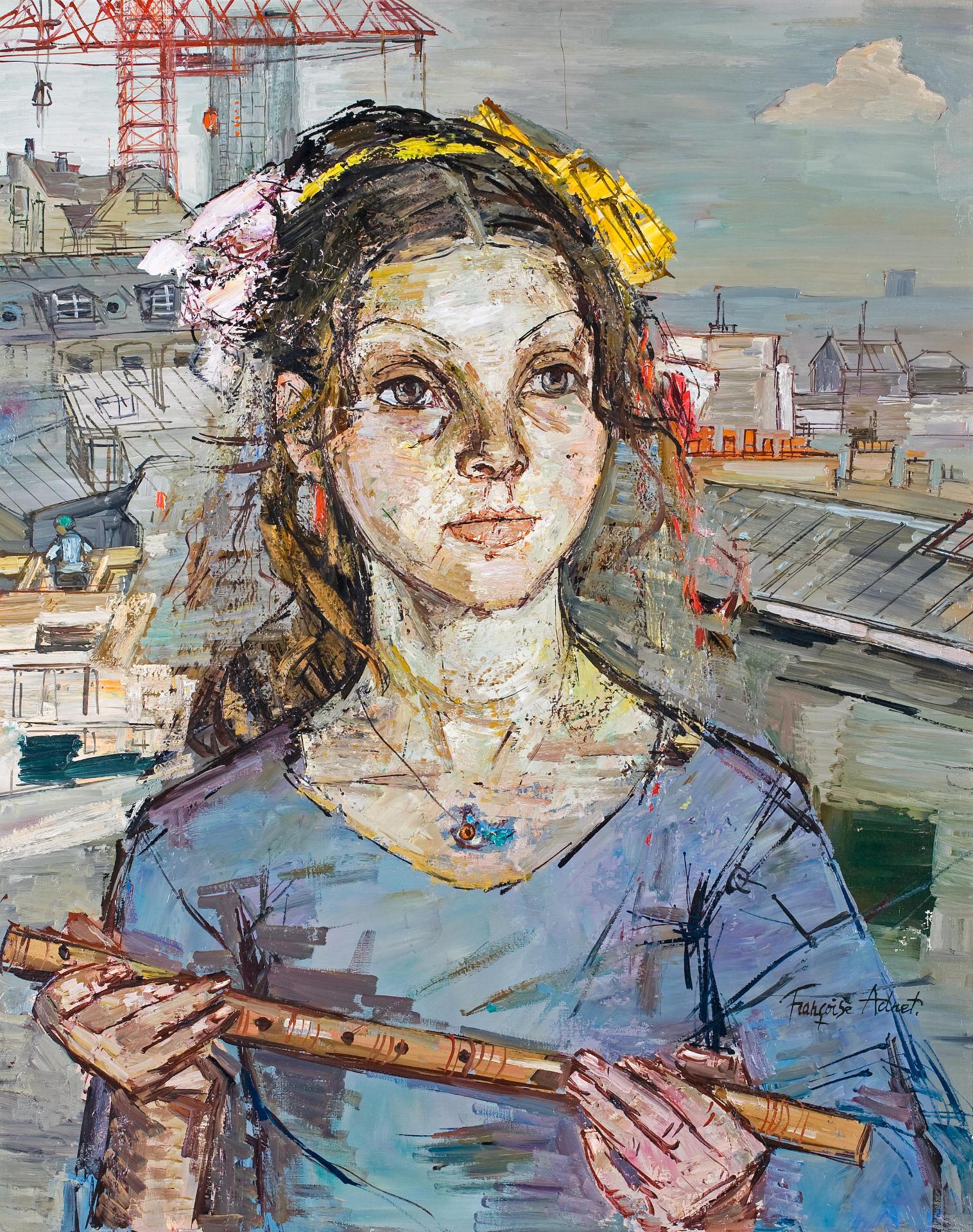 Françoise Adnet (1924-2014) - Veronique à Paris